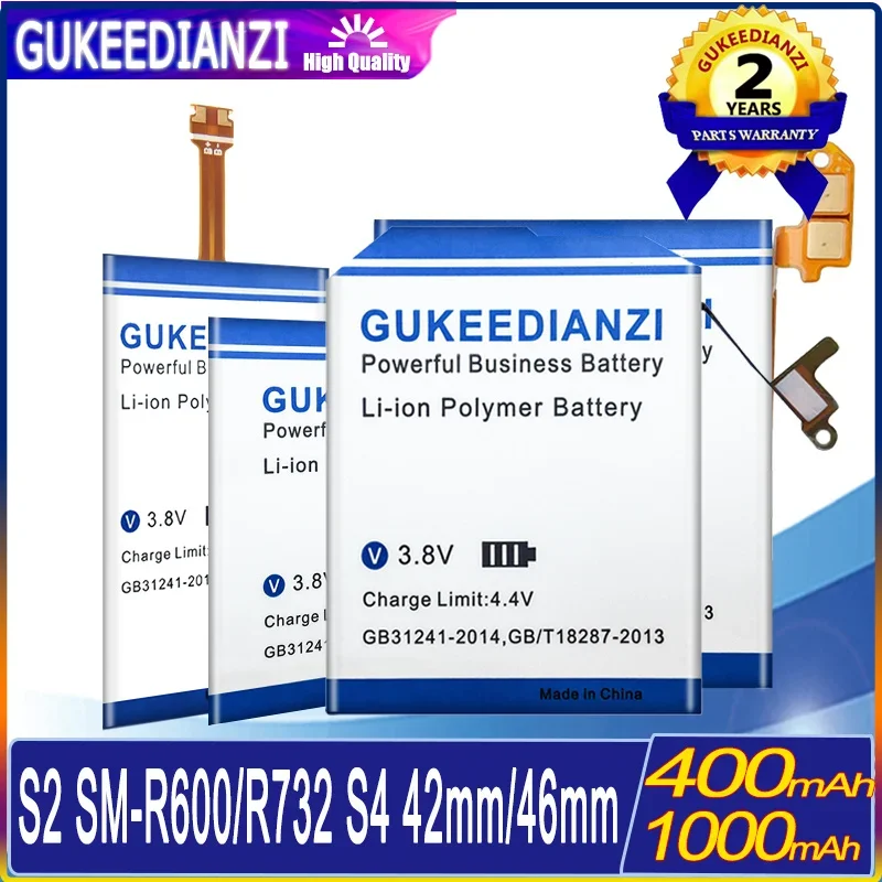 Batteria Di Ricambio Per Samsung Gear Buds Plus Ep-Qr170 Eb-Br170 S4 42Mm 46Mm Sm-R800 Sm-R810 Sm-R805 Batterie Per Orologi