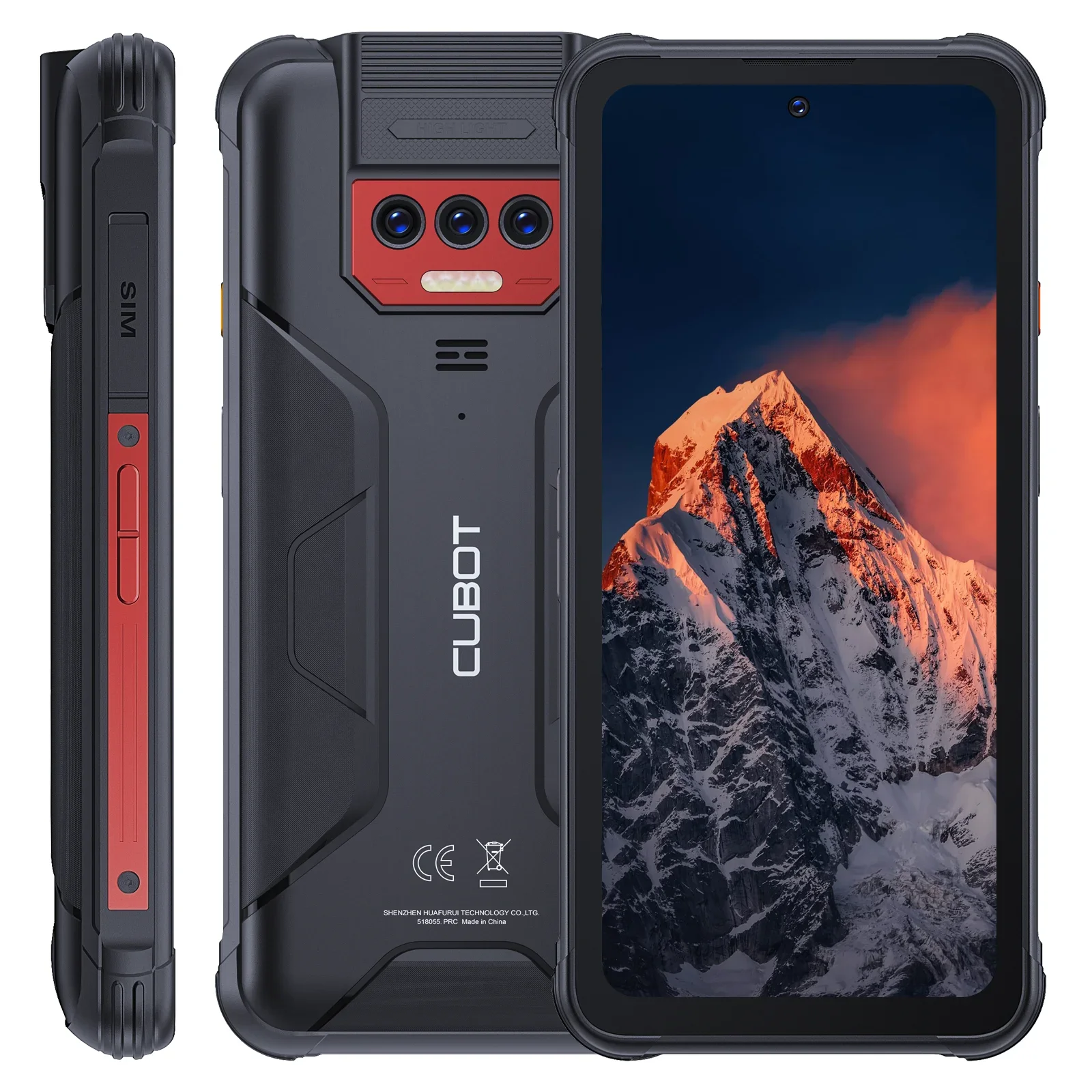 Cubot-kingkong 8スマートフォン,NFC指紋指紋,デュアルLEDトーチ,48MP 