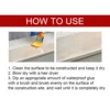 1pc BULAIEN Transparent Waterproof Sealant, 100g, Odorless Quick-Dry, Non-Destructive for Ceramic, Multi-Purpose Leak Repair Pai 5