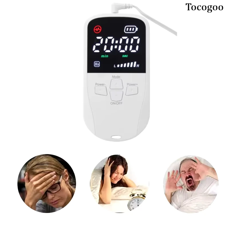 Vagus nerve simulator physical therapy equipments relaxation ces device sleep aid device insomnia instruments
