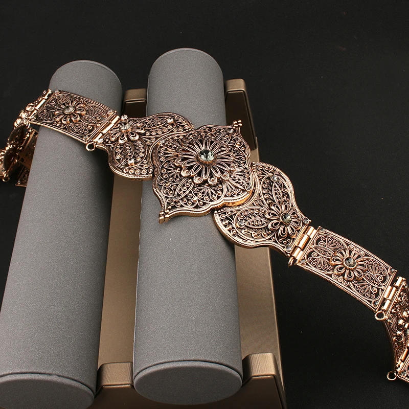 New Caucasus Ethnic Metal Belt For Ladies Wedding Party Special Waist Chain  - Buy Caucasus Metal Belt,Metal Belt,Ethnic Metal Belt Product on