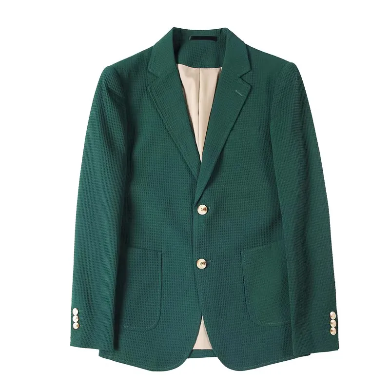 2024 Quality FGE Suit Jacket Autumn and Winter New Fashion Handsome 100 Single Row Two Button Suit Material: Polyester 100% 5
