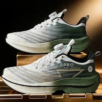 Athletic Running Shoes Men Professional Carbon Board Marathon Sports Breathable Lightweight Women Comfortable Casual Sneakers 1