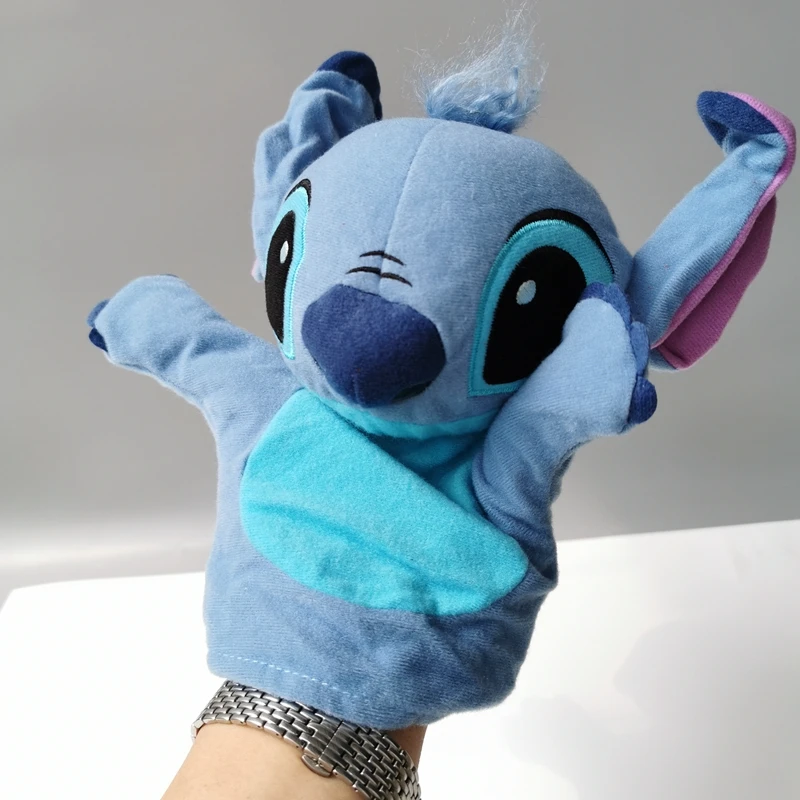 

Disney Stitch & Винни-Пух, медведь, ручная марионетка, мягкие животные, расскажите истории