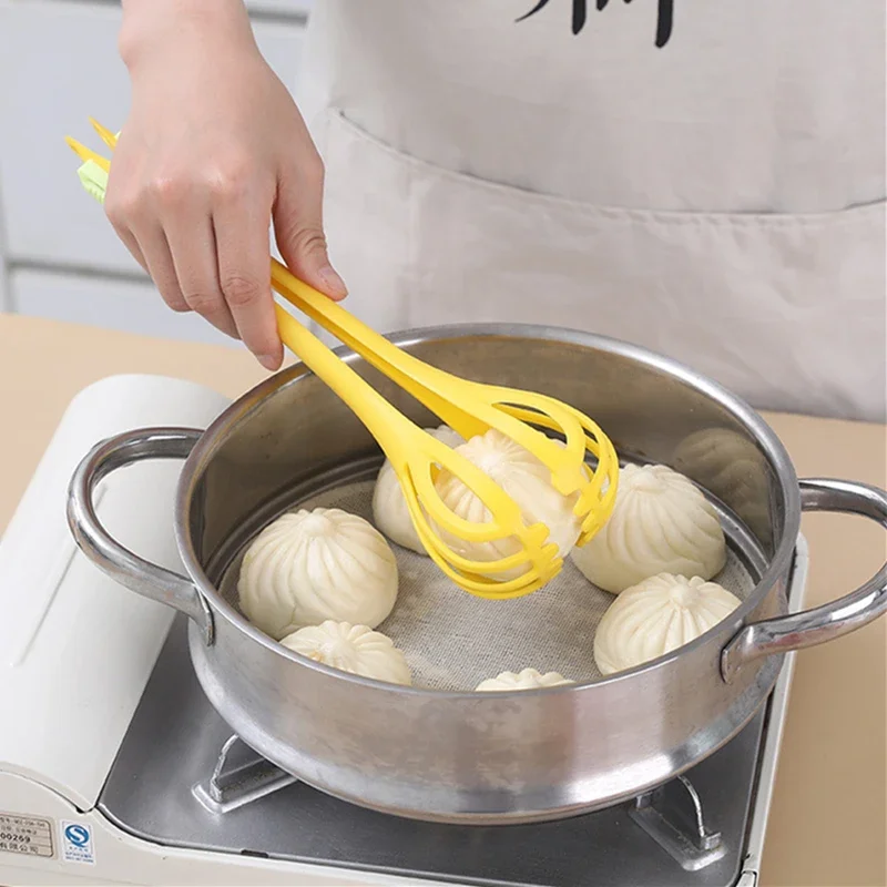 Description Picture 6 of itemMultifunctional Egg Beater Whisk Milk Pasta Tongs Food Clips Mixer Manual Stirrer Kitchen Cream Bake Tool Kitchen Accessories
