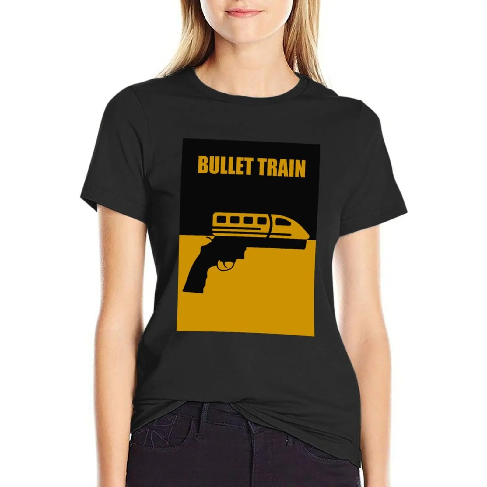 Bullet Train T-Shirt tops Blouse customizeds t-shirts for Women graphic tees