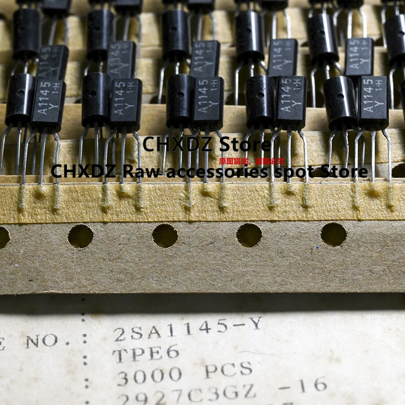 TOS 2SA1145 2SC2705 A1145 C2705 Y TO-92L Non magnetic copper feet BJT Transistor 1 pair