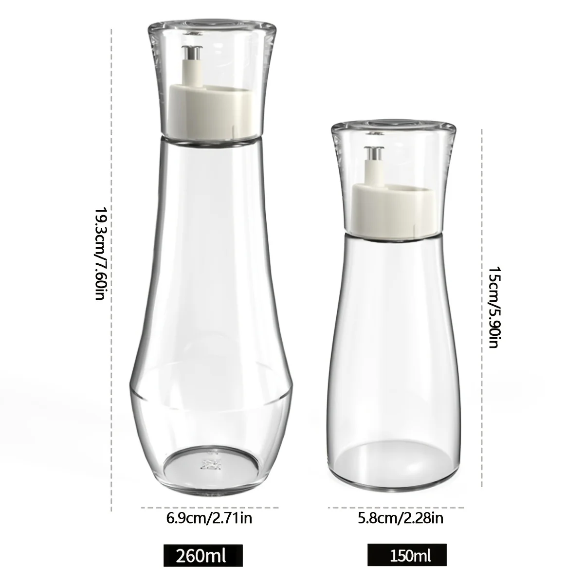 Mouthwash Dispenser Bottle Multifunctional Dispensing Refillable Glass Mouthwash Dispenser with Lid Portable Bathroom Countertop Container