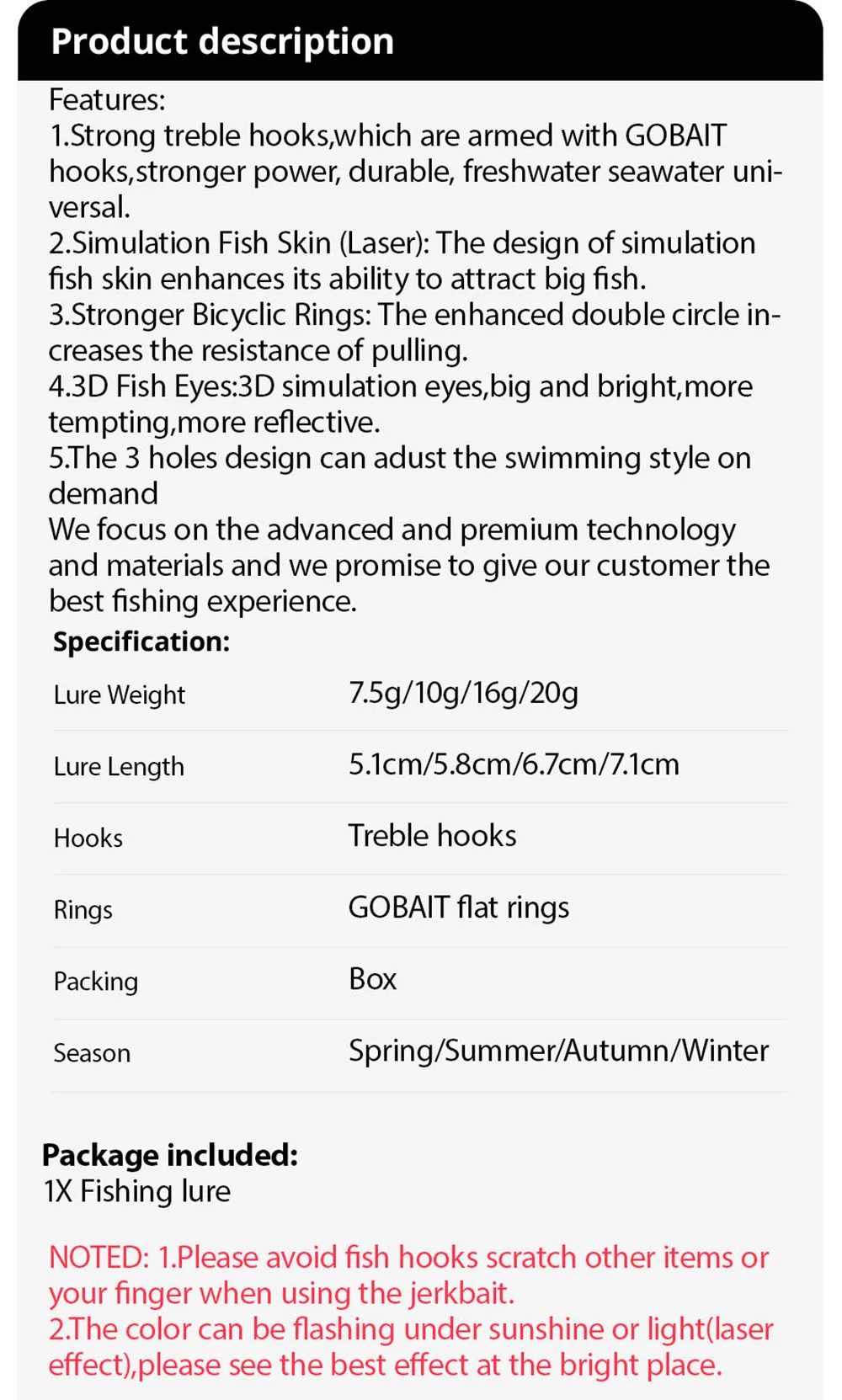 Spinner Löffel Metall Jig Köder 7,5g 10g 16g 20g VIB Sinking Blade Spinning Drillinge Spinnerbait pesca Tackle Meer Angeln Köder – Detail 1