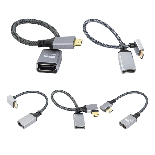 ADAPTATEUR USB-C / HDMI, 4K@60HZ, USB 3.0, M / F, ALUMINIUM COMPACT