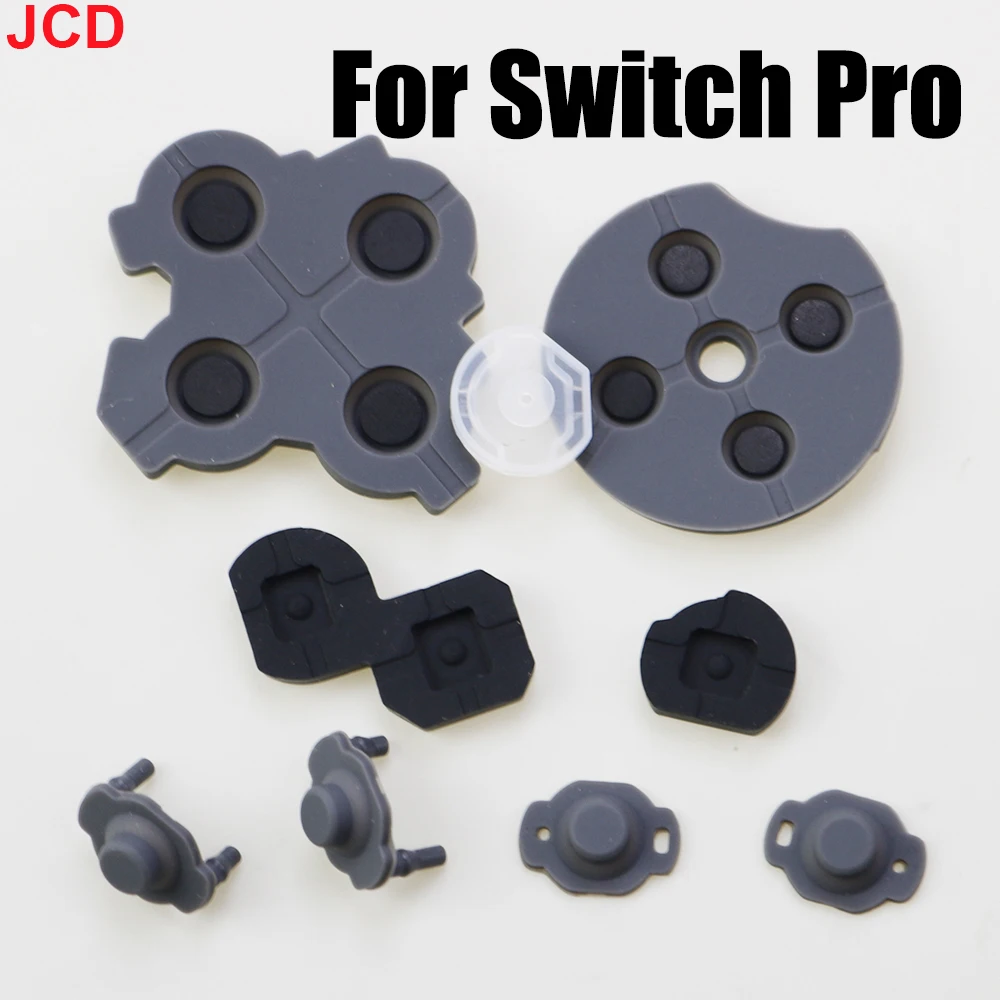 

JCD 1 set ABXY Cross button conductive rubber pad For Switch Pro Controller for NS Pro controller Silicon Button Repair