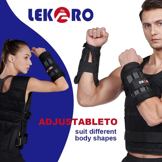 20kg Adjustable Weight Training Suit Empty Bag Fitness Running Vest, Hand And Foot Strength Training Physical Training Clothing 4