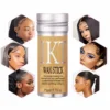 Hair Wax Stick For Black Women Wig With Slick Back Brushes Comb Sleek Stick Gel Pomade for Flyaway Hair Wig Styling Accessories 5