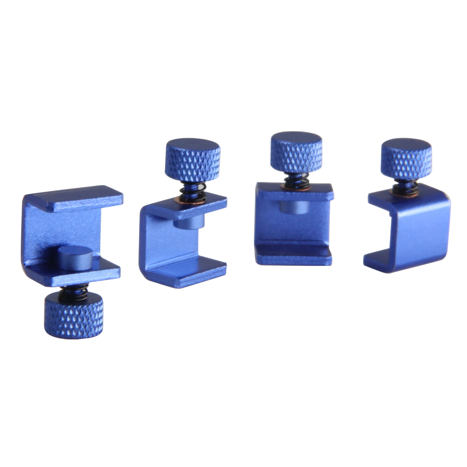 

4Kit/ 8Kit Blue Adjistable 3D Printer Part Glass Heated Bed Clip Aluminium Alloy for Ultimaker Hotbed Build Platform Retainer