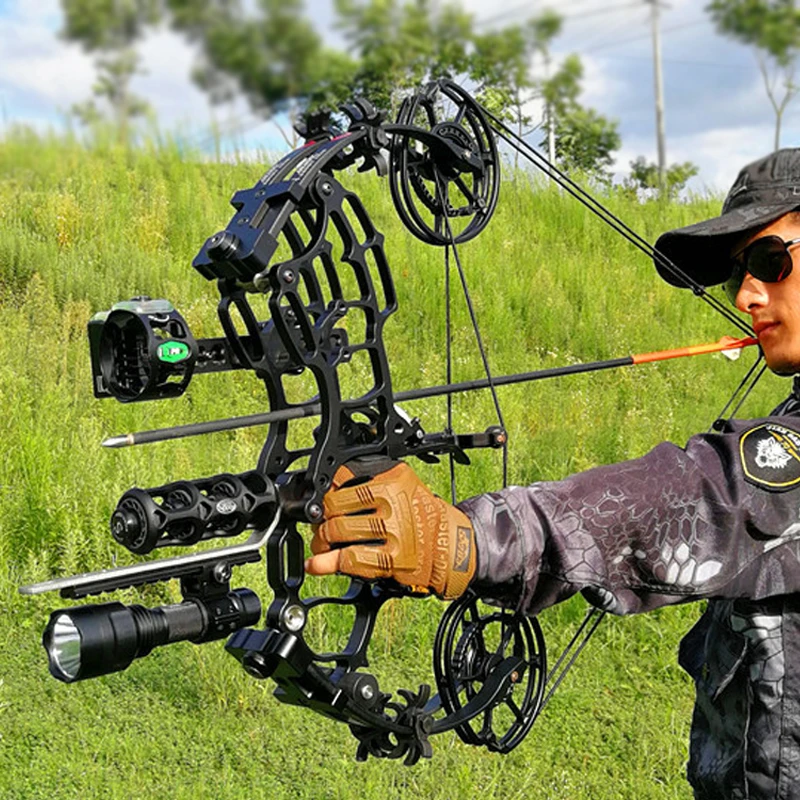 Composite Bow Shooting Arrow Steel Ball Dual Purpose Bow Outdoor