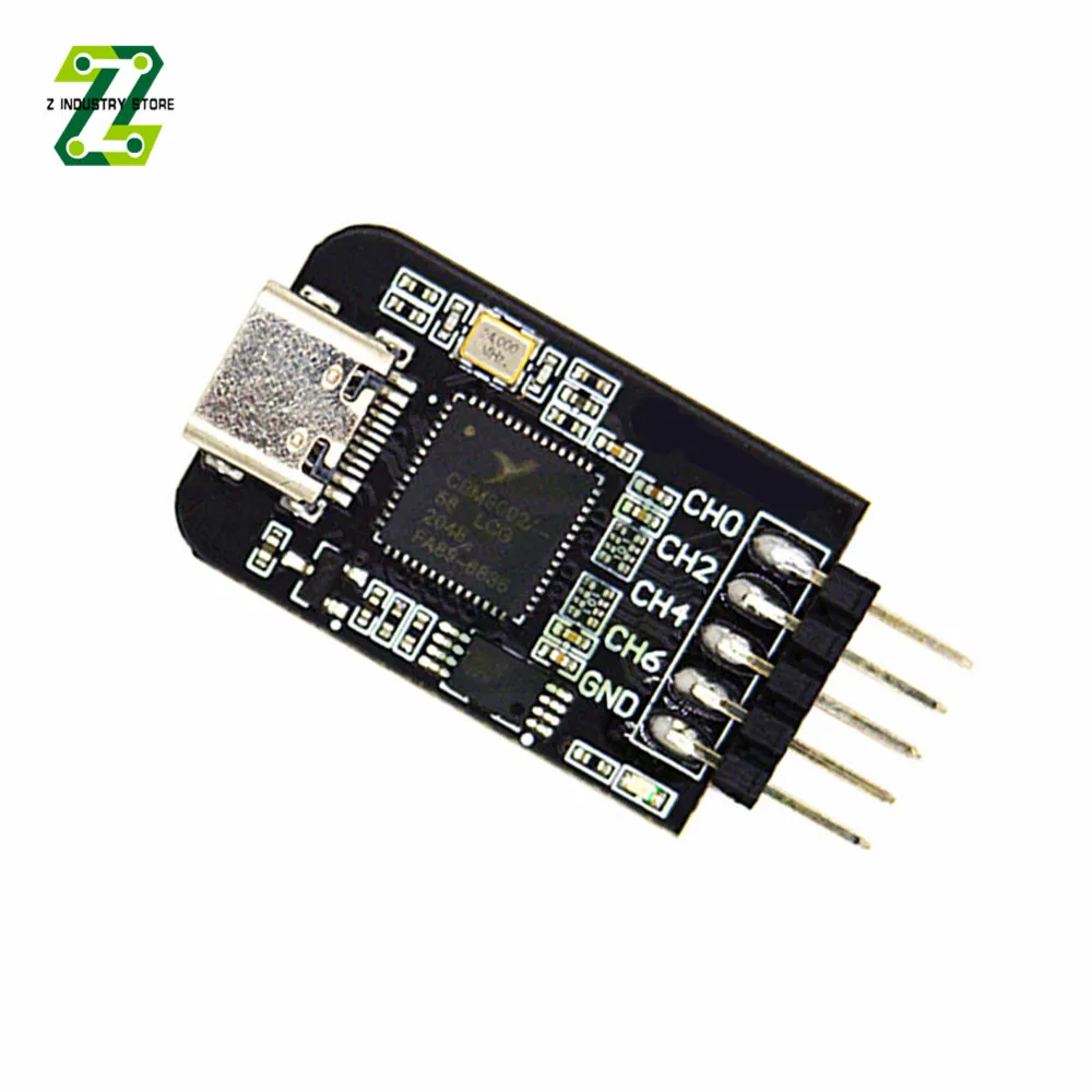 Logic Analyzer Type-C Interface Arm FPGA Debugging Tool 24m Sampling 8 Channels Analyzer Development Board Module 4