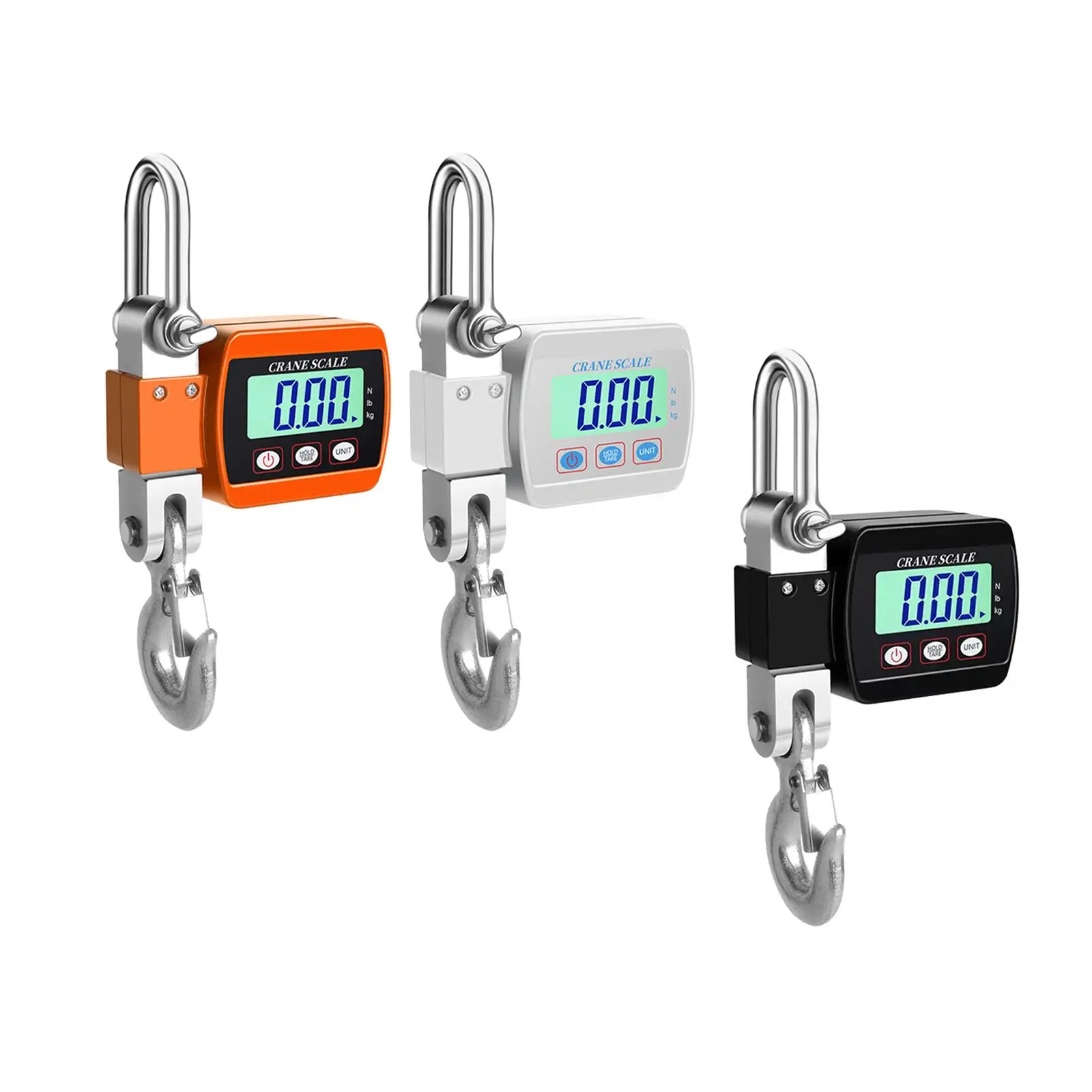 Industrial Digital Crane Scale 1000 lbs Display 3 Units Change for Farms Industrial Digital Crane Scale 1000 lbs Display 3 Units Change for Farms