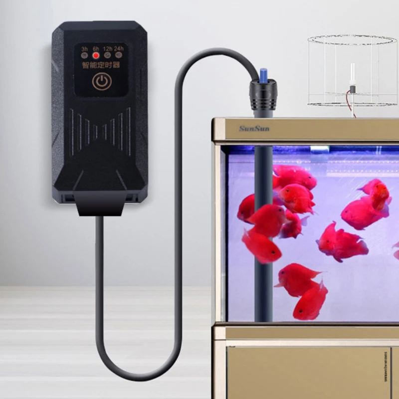 Intelligent Aquarium Light Dimming System with Timer