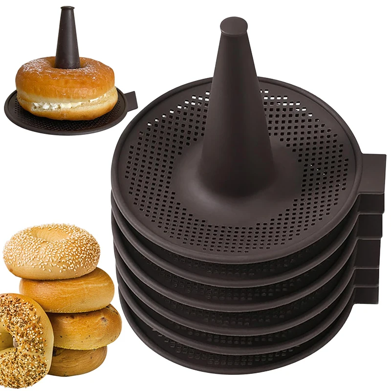 3/6pcs Silicone Doughnut Pan Set for Baking