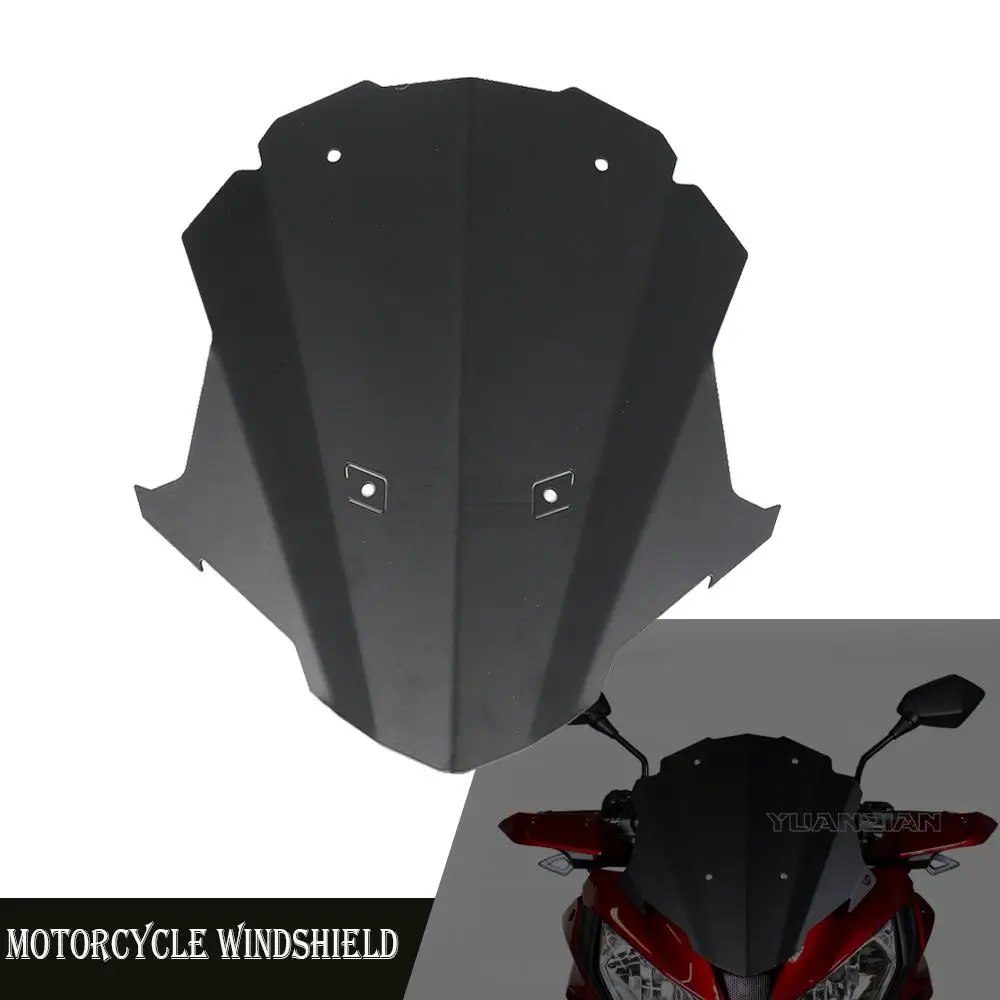 

Motorcycle Windscreen Windproof Aluminum Front Windshield Spoiler Air Deflector For YAMAHA TRACER 700 TRACER 7 GT 2020 2021