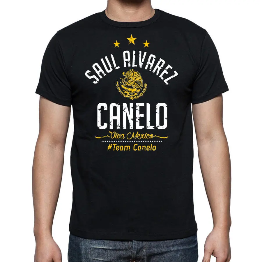 

Saul Canelo Alvarez Boxing MMA Sport Style Training T Shirt. New 100% Cotton Short Sleeve O-Neck T-shirt Summer Casual Mens Top