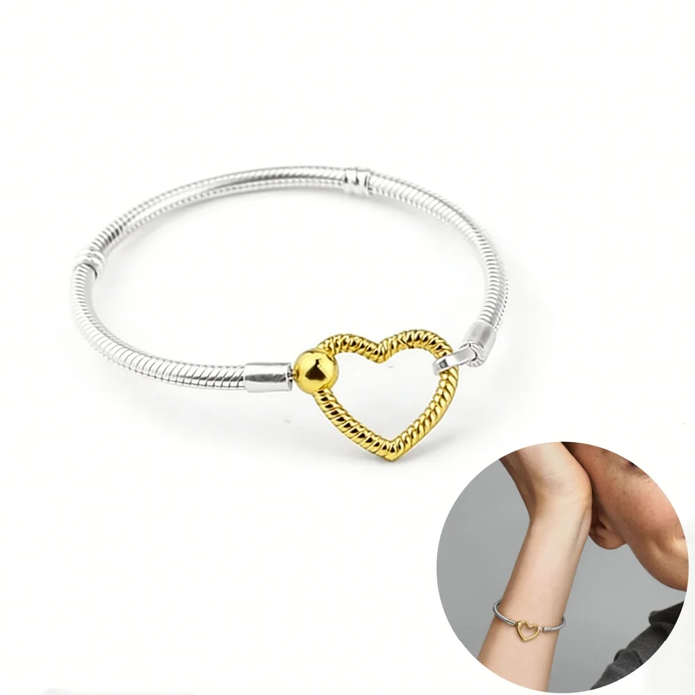Detail of 925 sterling silver bracelet