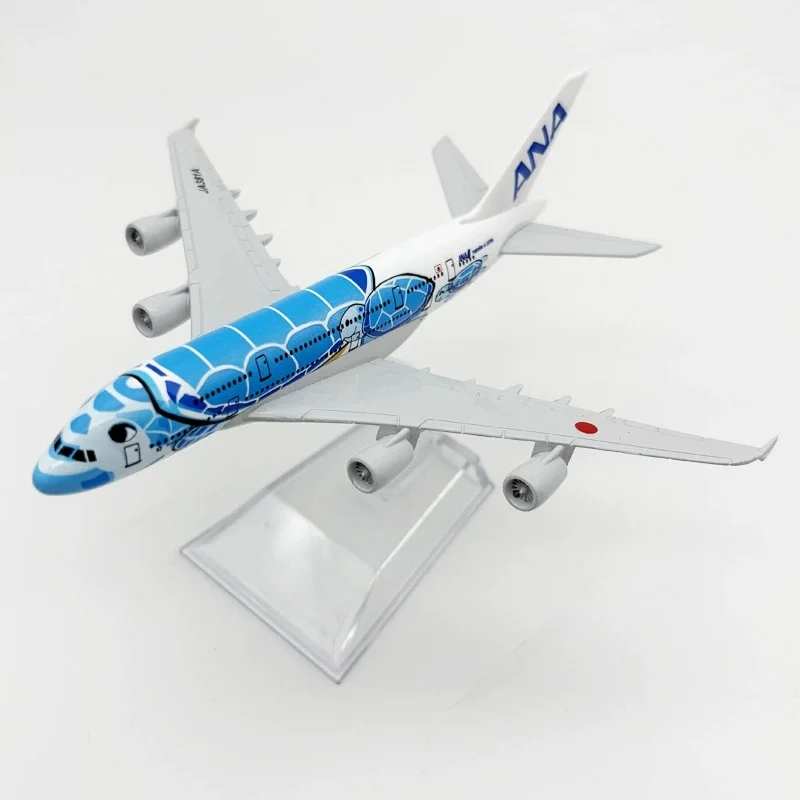 1/400スケール 16/20CM ANA シー・タートル・ペインティング A380