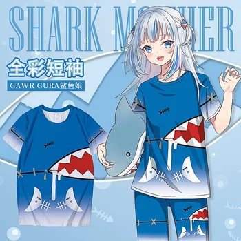 Gawr Gura Anime Tee 1