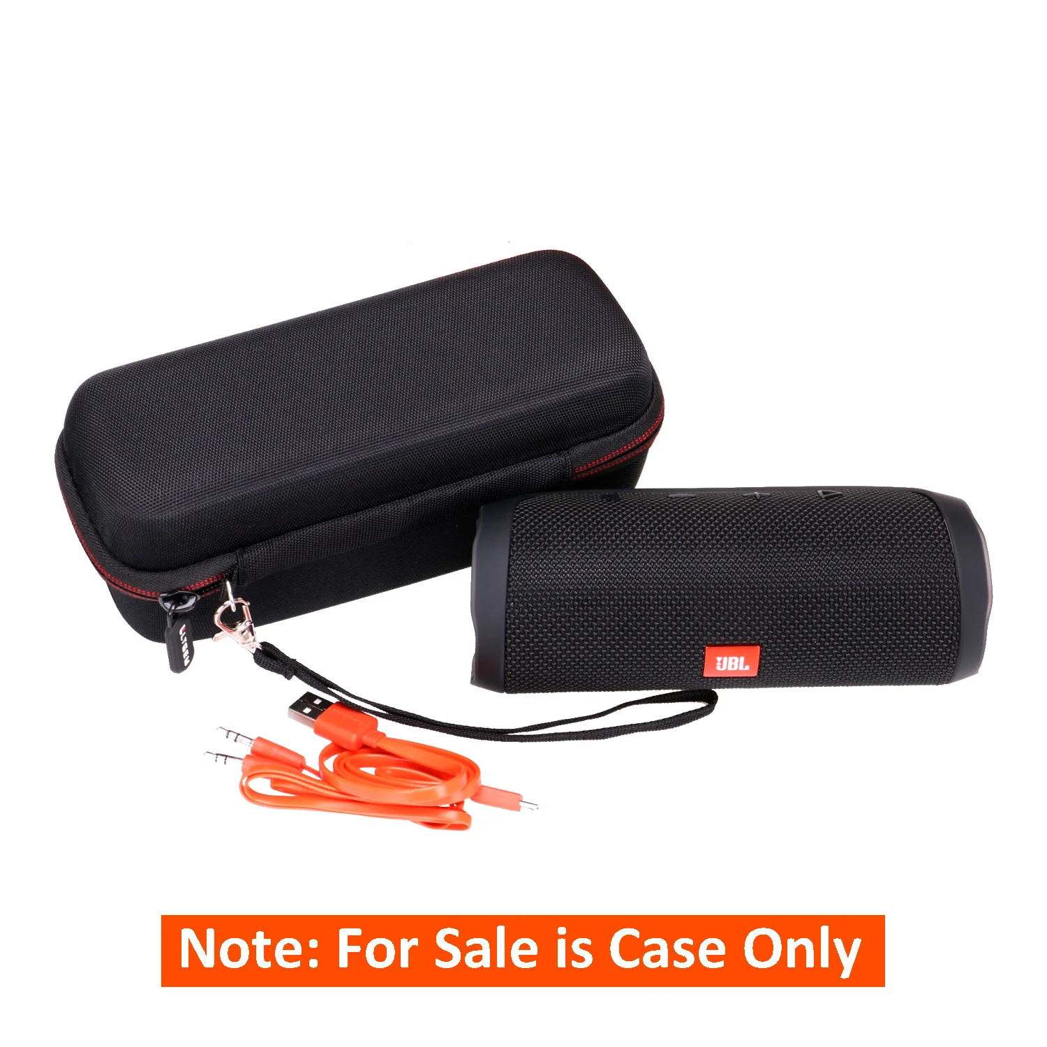 EVA Hard Carrying Case for JBL Flip 4 or Sonos Roam Waterproof Portable Speaker