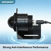 Capteur de Niveau Radar 79–81GHz Sans Contact pour Cuves d’Eau et Chimiques Portée 3–12m Sortie RS485 4–20mA 0–10V Alimentation DC5–28V Industriel 4