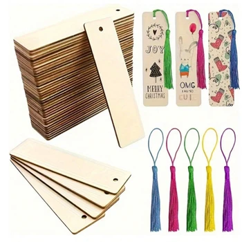 Wooden Bookmark Craft Set 1