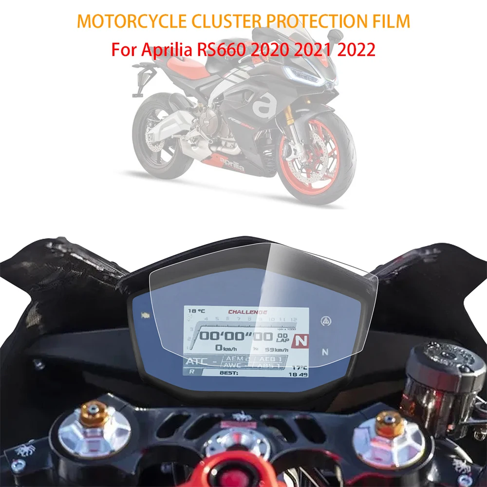 

Motorcycle accessory Speedometer Instrument Protective Film Dashboard Screen Protector For Aprilia RS660 RS 660 2020 2021 2022