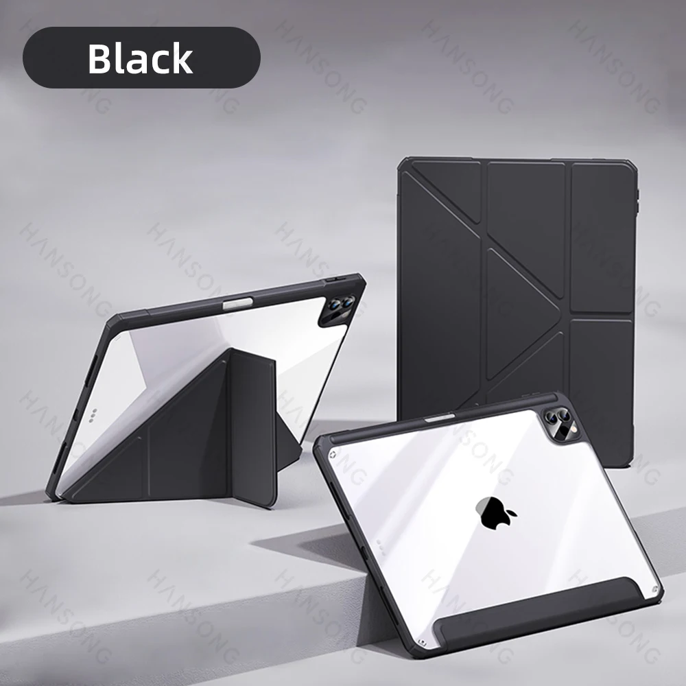 Enhanced Protective Transparent Tablet Case