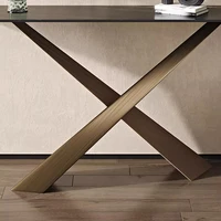 Tables Console minimalistes italiennes couloir entrée salon Tables Console de luxe luxe Unique Mesa Console meubles maison 4