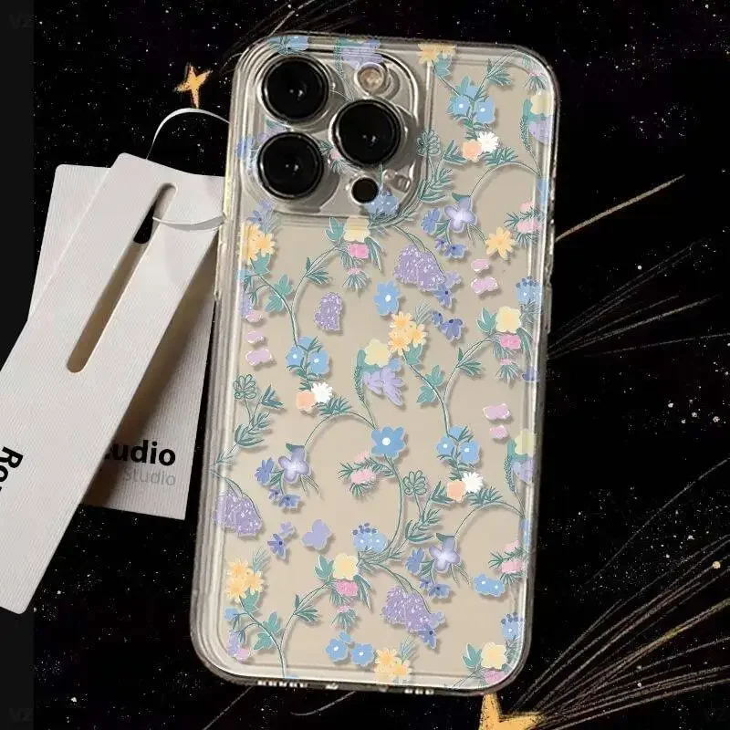 Vibrant Floral Soft Phone Case