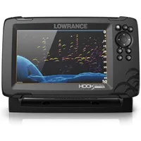 Lowrance Hook Reveal 7 Inch Fish Finders with Transducer, Plus Optional Preloaded Maps