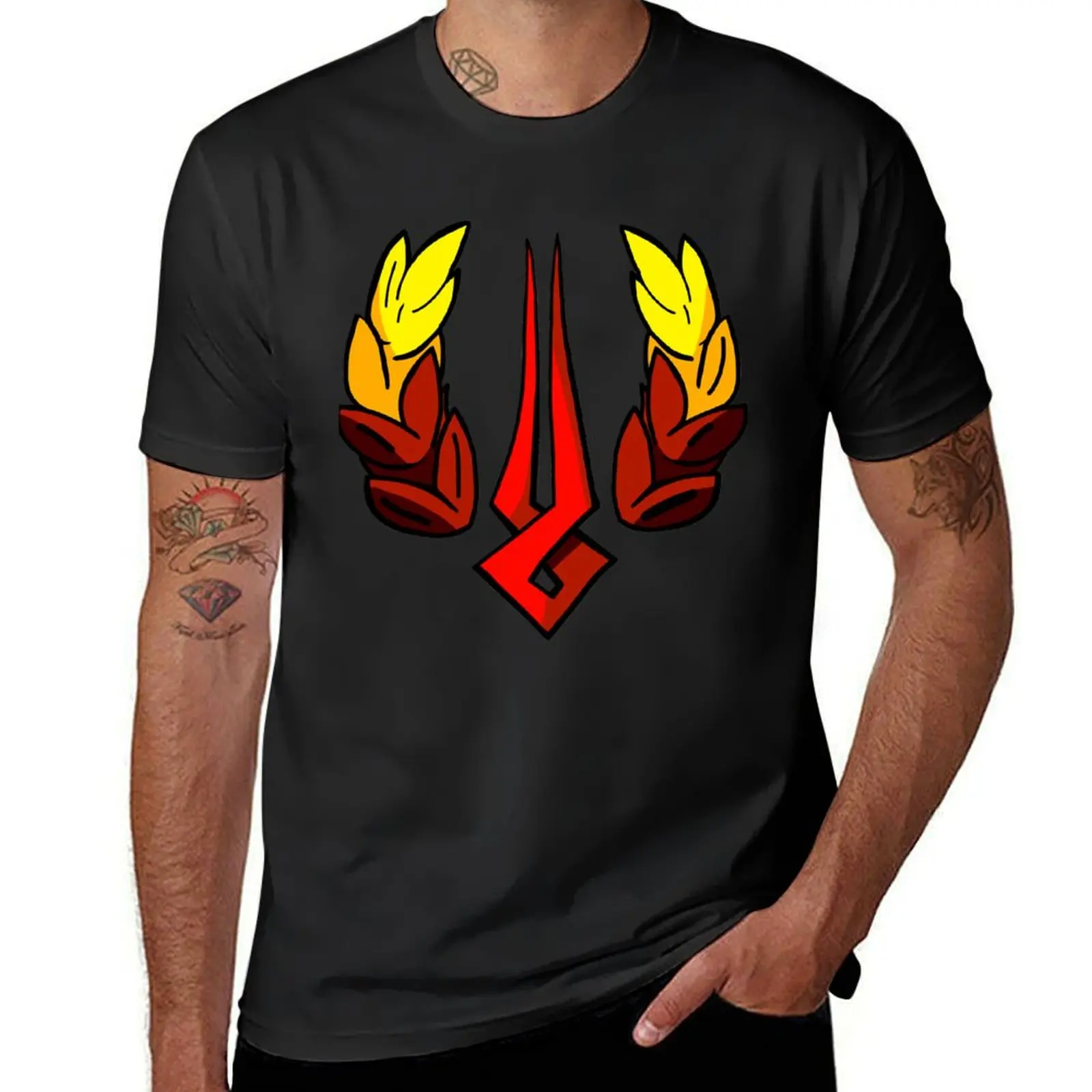 

Hades Game Logo Zagreus Supergiant Loading Symbol T-Shirt cute clothes blacks Blouse vintage tshirts for men