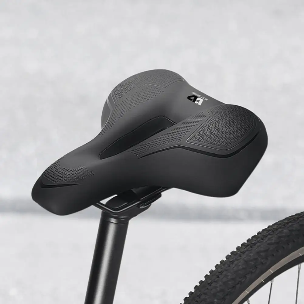 

Cycling Seat Durable Anti-scratch Comfortable Shock Absorption Road Bike Saddle Replacement Part Bike Supplies