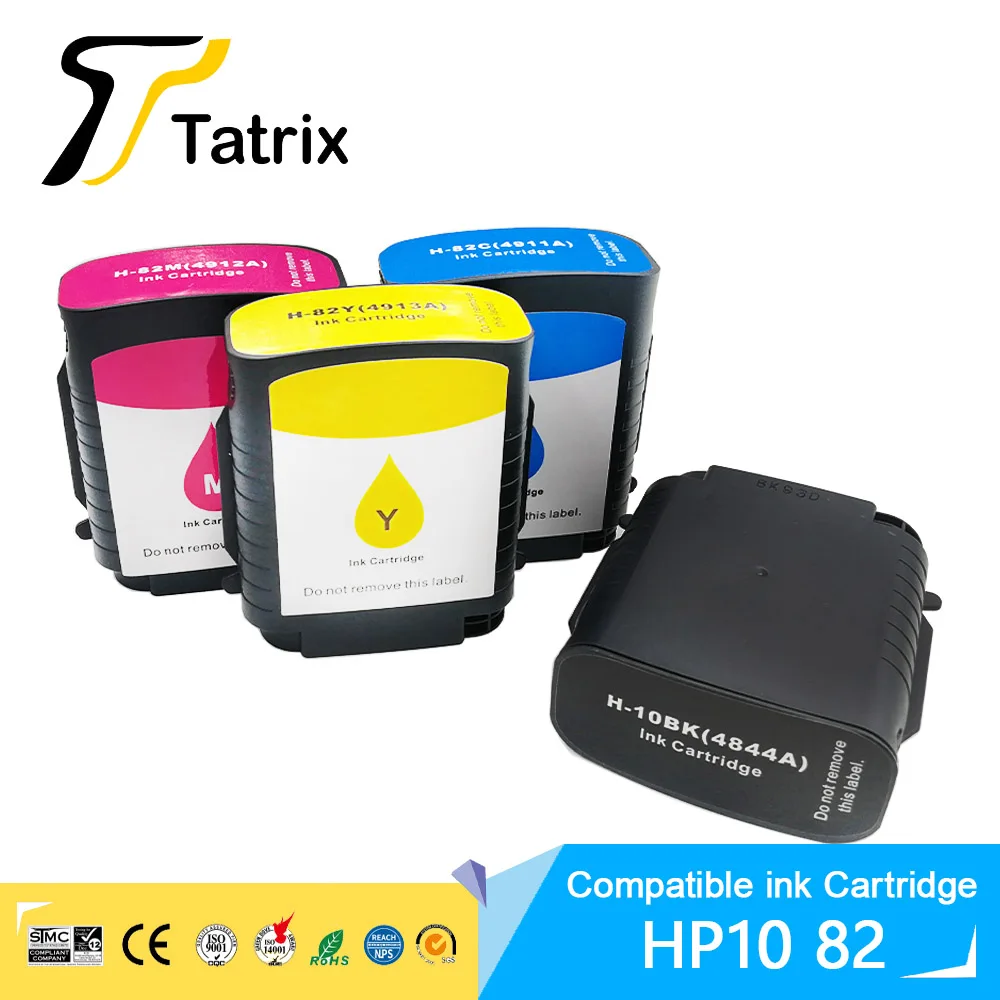 Tatrix-HPプリンター用の互換性のあるインクカートリッジ,hp10用のインクカートリッジ500 hp 10 82 500 hp,モデル800  800ps 815mfp 820mfp - AliExpress パソコン & オフィス