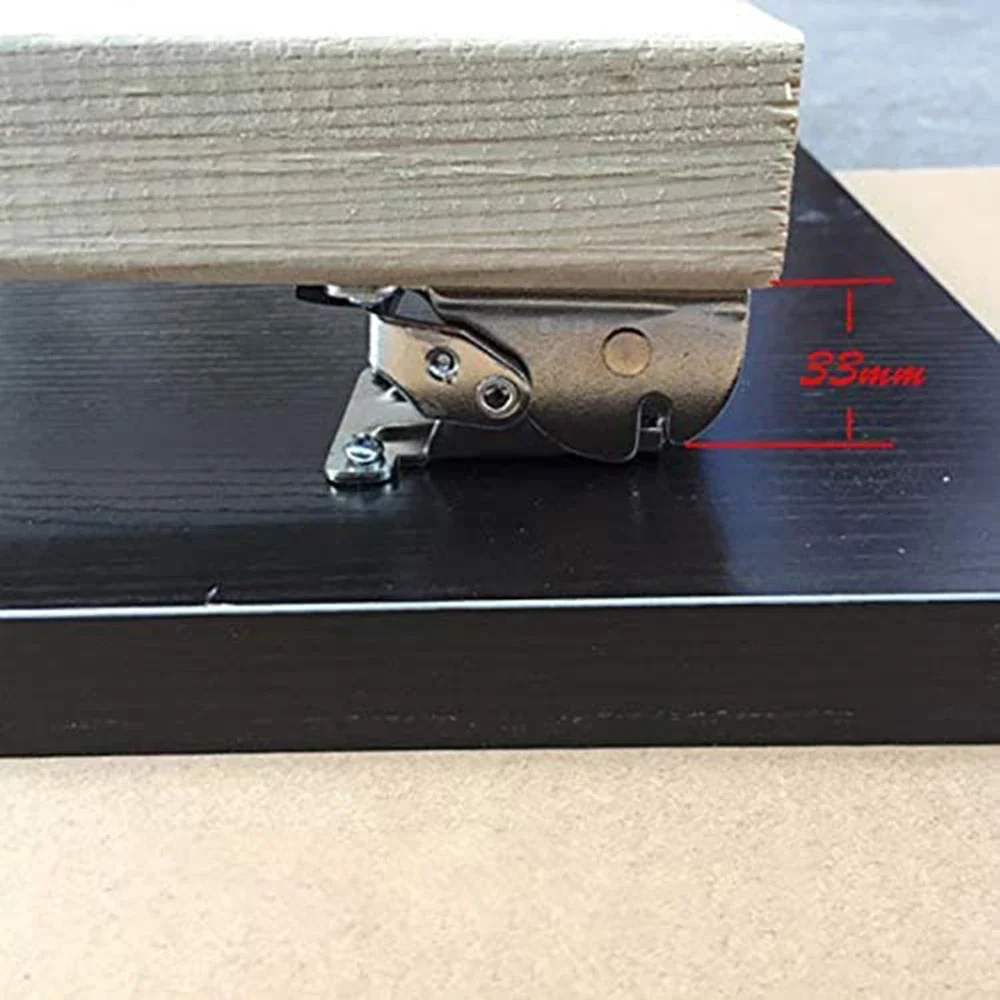 1pcs Iron Folding Support Frame Self-Locking Hinge Table Leg Fittings And Gussets For Folding Legs Hardware Tool