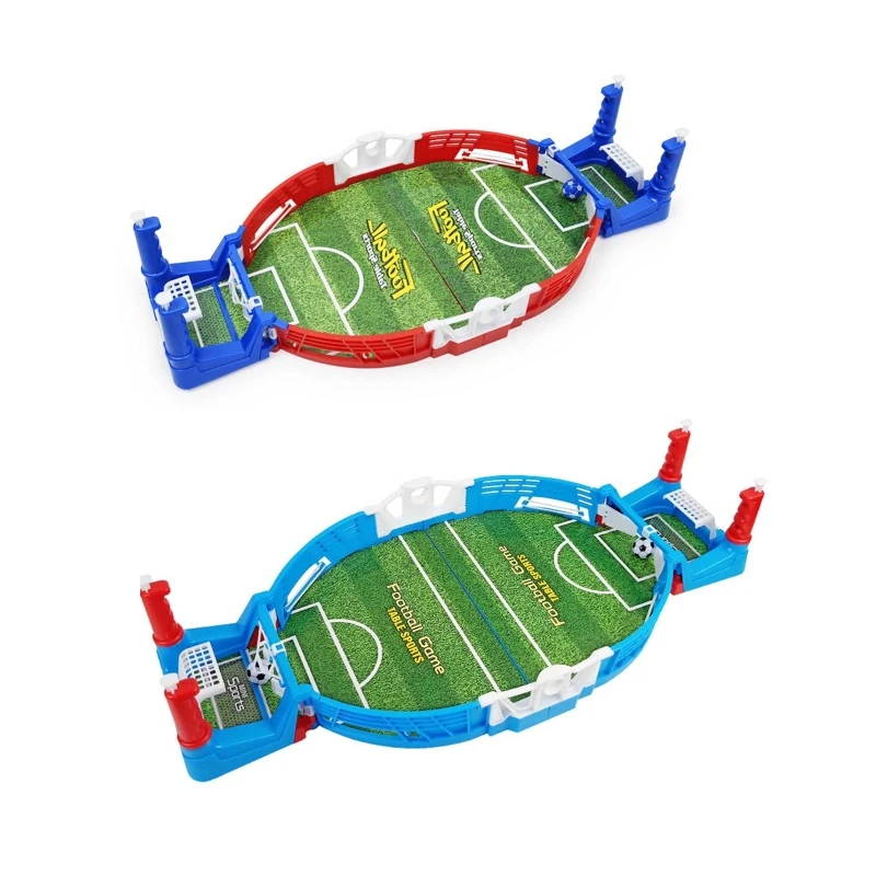 

L\XL Easily Assemble Plastic Soccer Game Table Top for w/ Footballs for Parties .Dropship