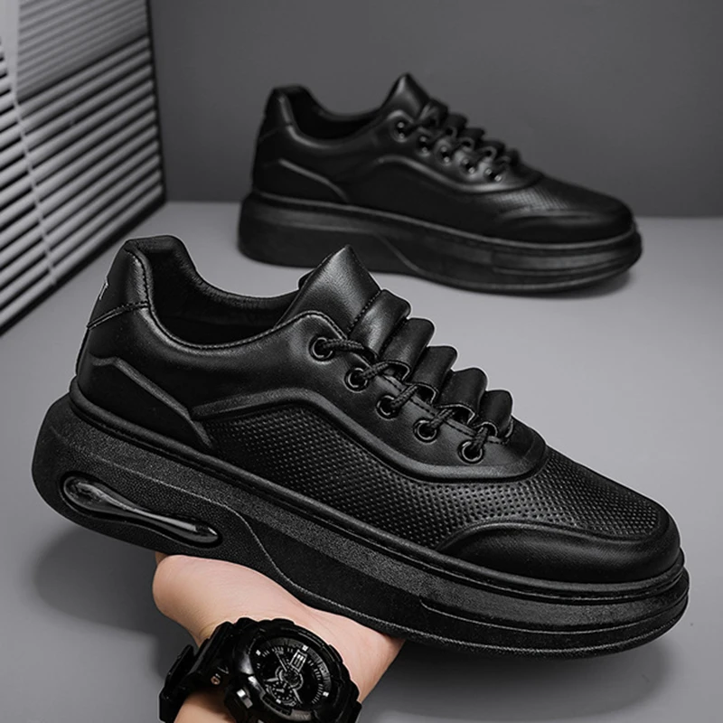 Outdoor Men Chunky Sneakers Fashion Light Non-slip Luxury Brand Men's Sneakers Designer Casual Board Shoes Man's Vulcanize Shoes