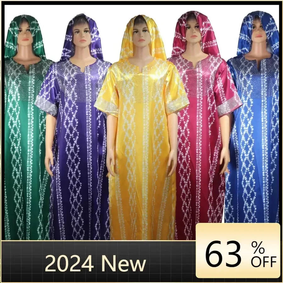

Abayas для женщин Дубай роскошное 2024 Африканское мусульманское модное платье Caftan Marocain свадебные вечерние платья Boubou Robe Djellaba Femme