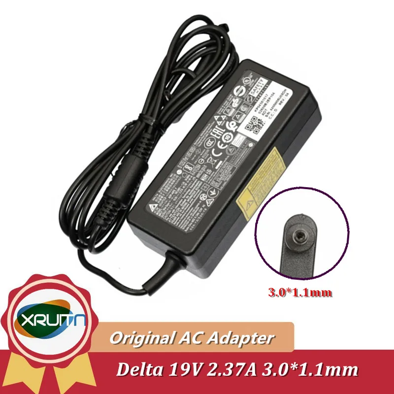 

Genuine Delta 45W ADP-45FE F AC Adapter OEM Laptop Charger for Acer Chromebook 11 13 14 15 R11 A18-045N2A 19V 2.37A 3.0x1.1mm