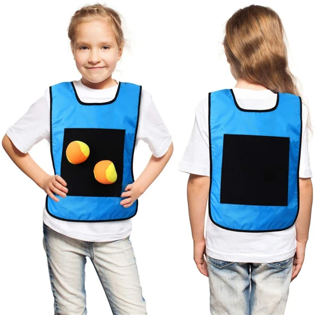 Kids toys boys jeux enfant brinquedos Outdoor Game Sticky Ball Jersey Vest Waistcoat Throwing For Children sports entertainment 3