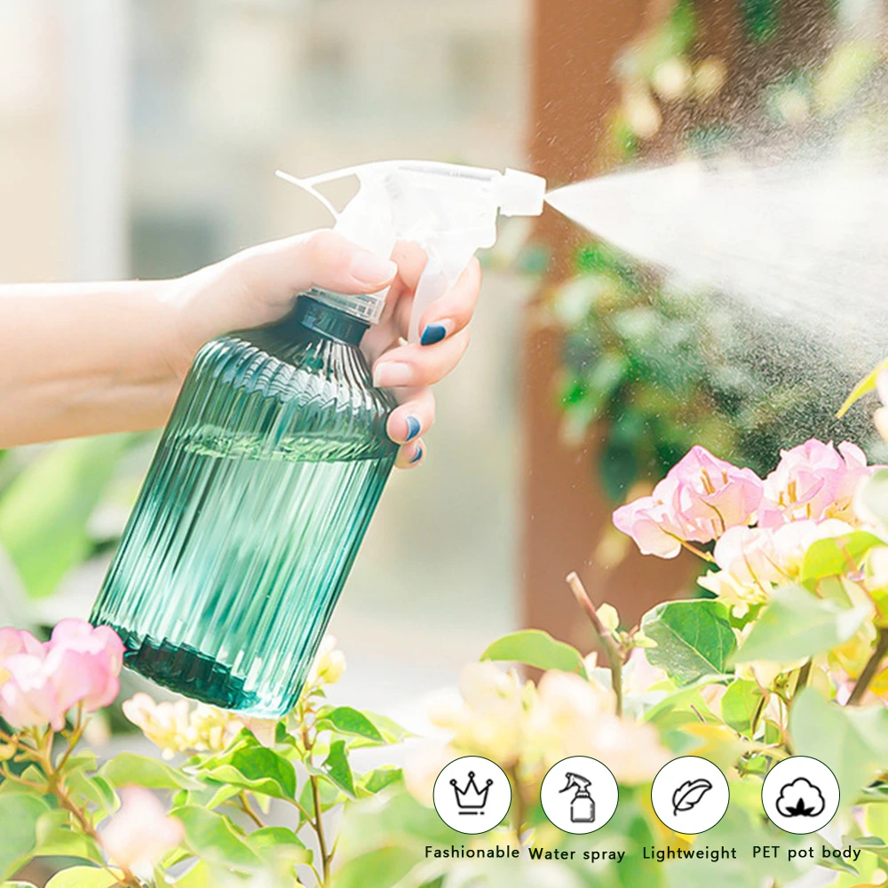 500ml Plant Flower Irrigation Spray Water Bottle High Capacity Sprayer Bottle Plastic Household Watering for Gardening Supplie