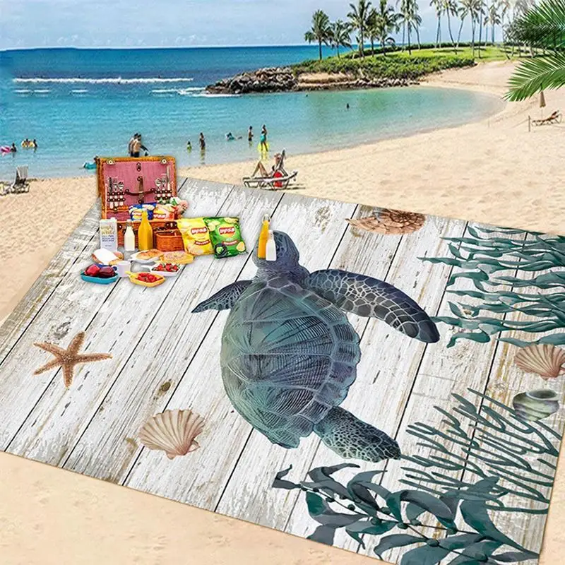 Manta De Playa XAIODRAGONSKY Impermeable 180x220 Cm - Antarena Y Secado Rápido
