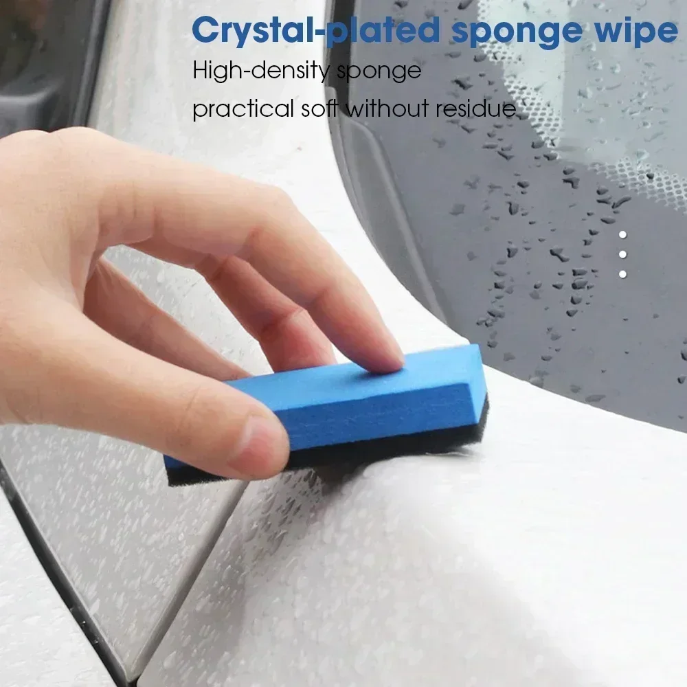 Glass Nano Applicator Pads Polish Wax Ceramic Coating Sponges Brushes Cleaning Accessories Car Polishing Coating Sponge Brush