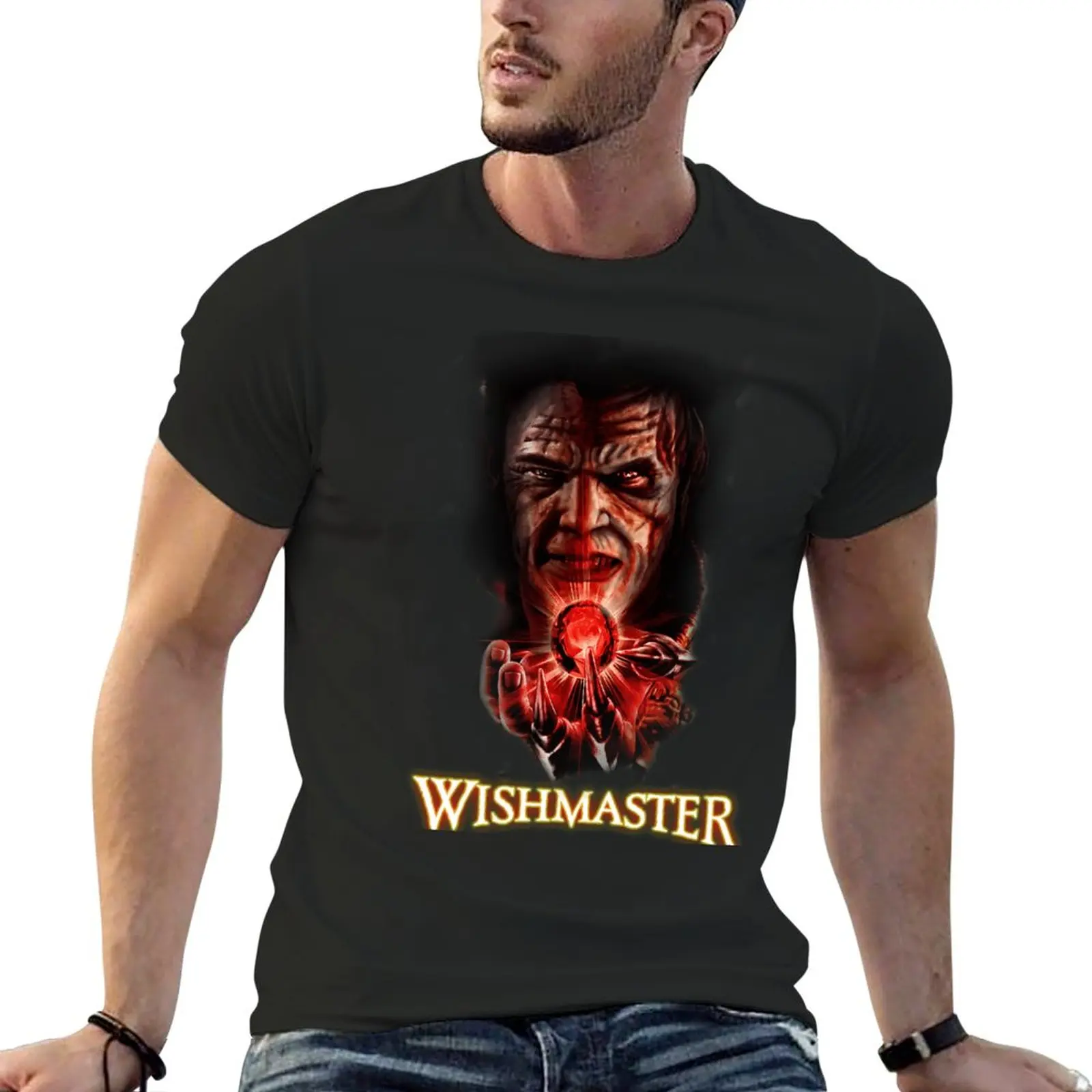 

Wishmaster T-Shirt plus size tops vintage clothes new edition t shirt Men's cotton t-shirt