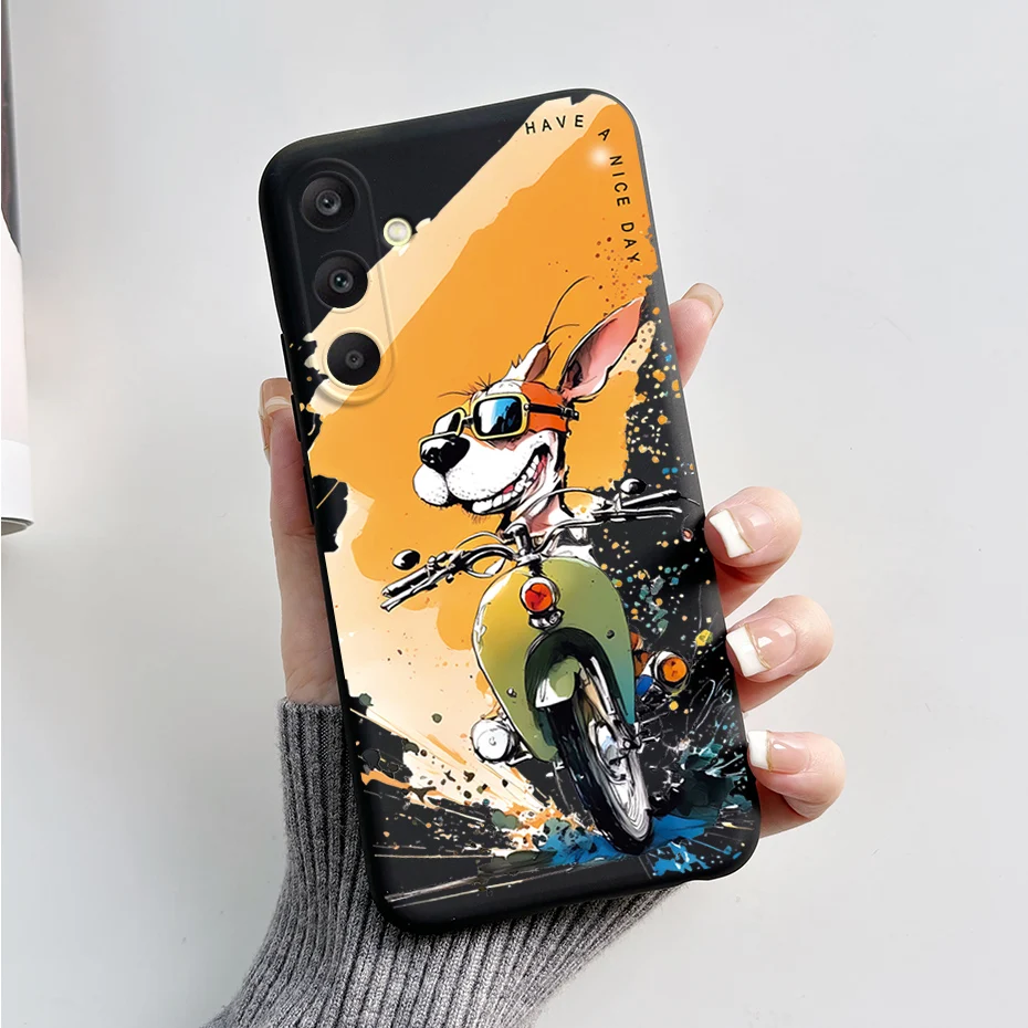 Stylowe malowane miękkie silikonowe etui na telefony Samsung - obrazek 4